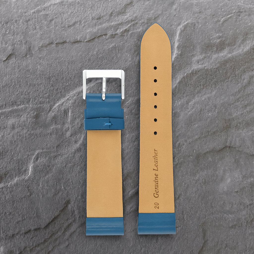 BLUE CALF WATCH STRAPS (S) W103/18 - 18mm