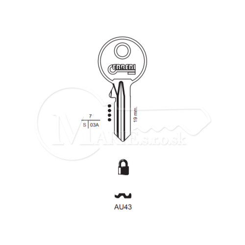 ABUS - AB18 SILCA