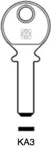 KABA - KA3 SILCA DIMPLE KEY