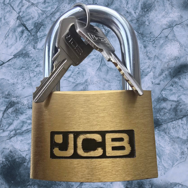 60MM JCB / SQUIRE BRASS PADLOCK 60MM