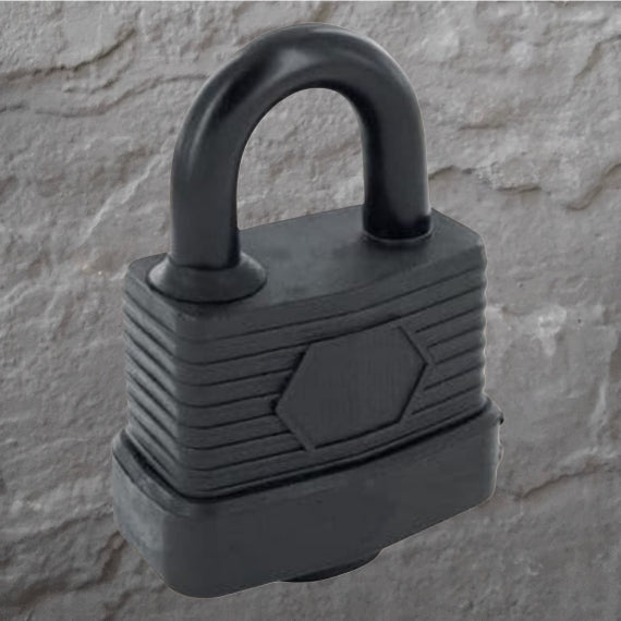 SECURIT WEATHER RESISTANT PADLOCK CARDED 40MM - S1166