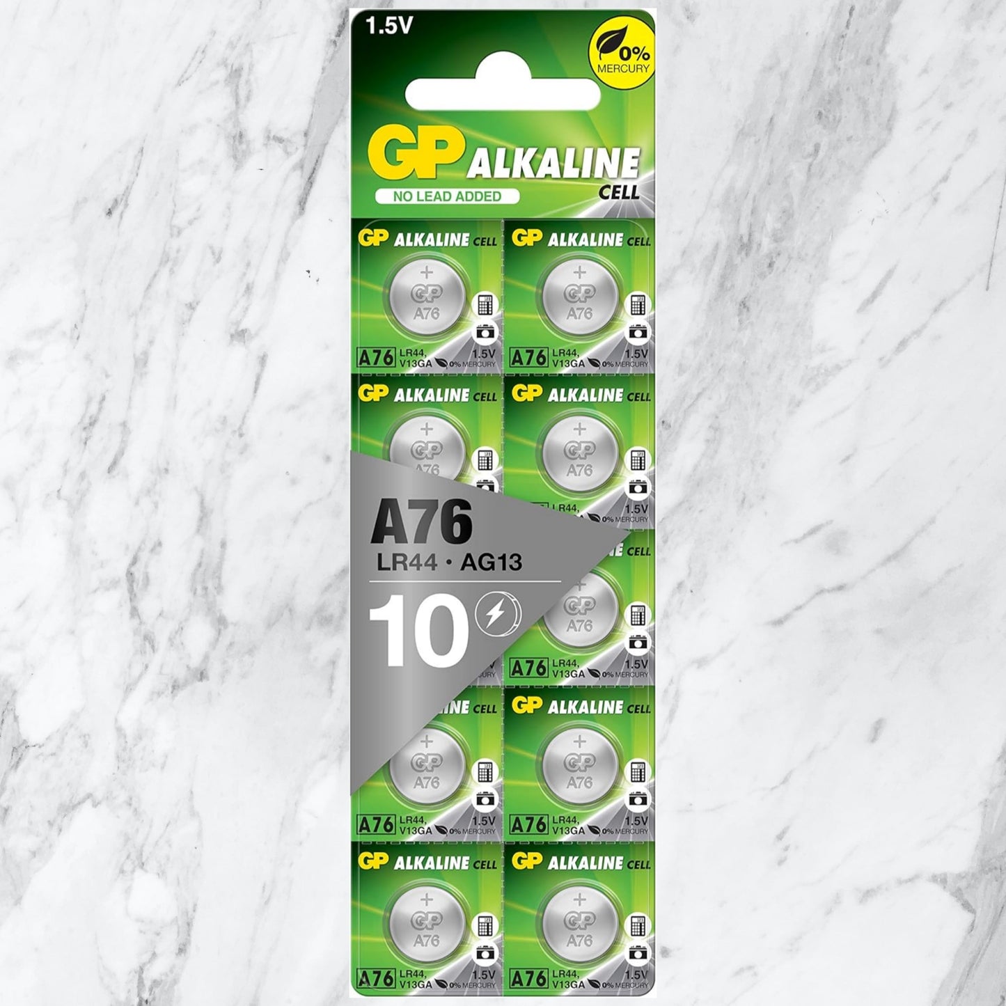 LR44 - GP ALKALINE x10