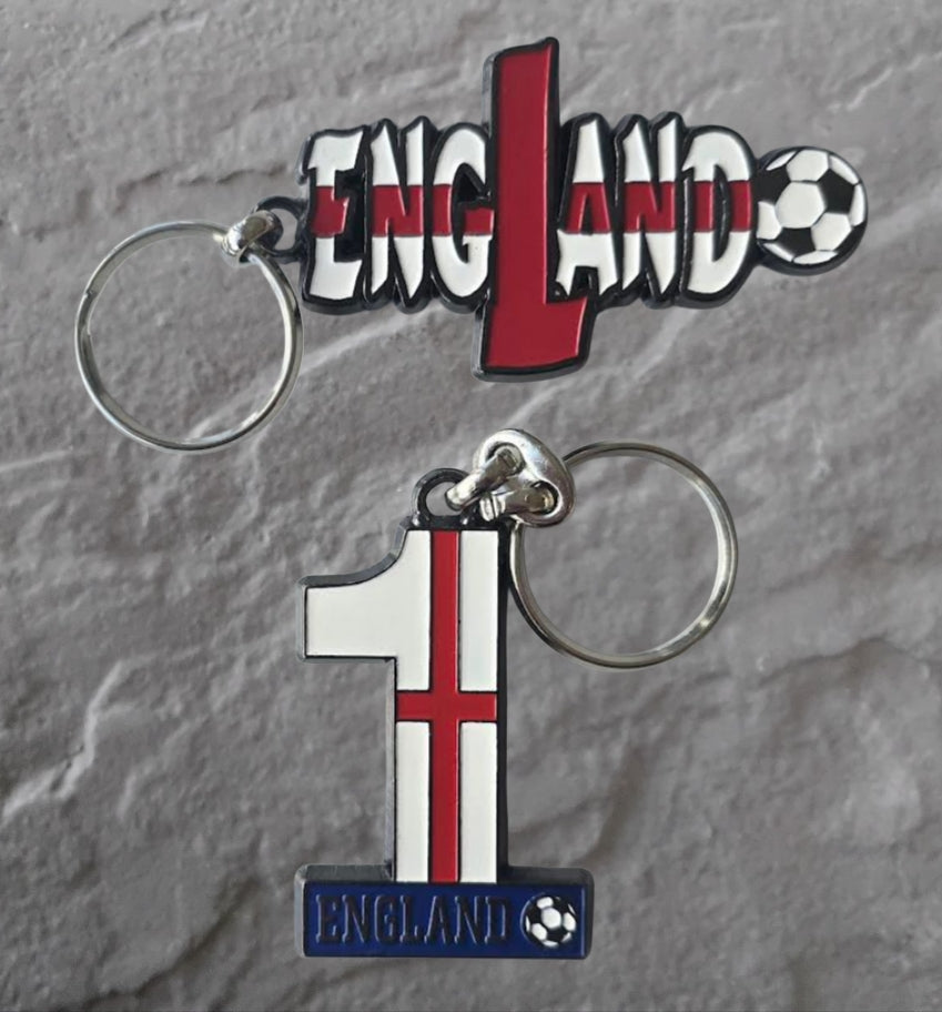 PREMIUM ENGLAND KEYRING - PACK OF 12