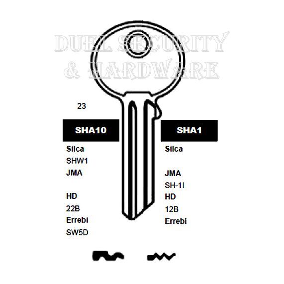 SHAW - SW5D ERREBI / SHW1 SILCA
