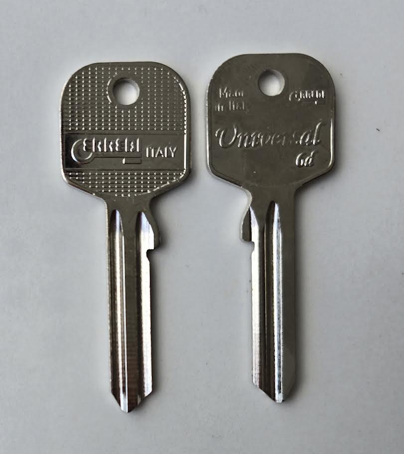 UNIVERSAL  -  ITALIAN - U6DY - 6PIN SQUARE HEAD