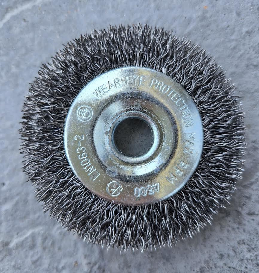 75MM ROTARY WIRE BRUSH  -  TA003