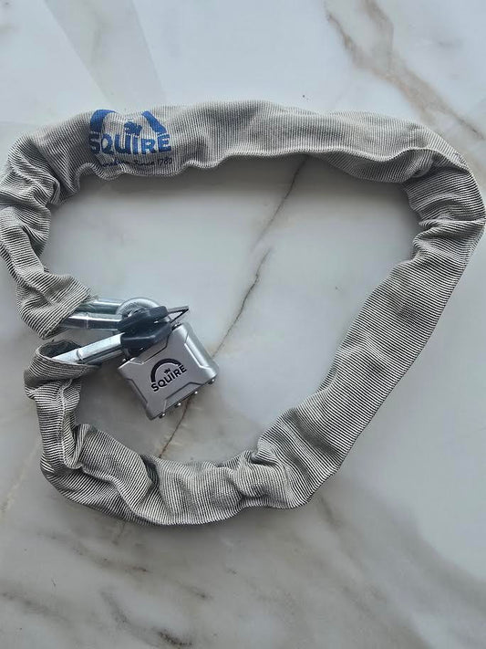 SQUIRE BIKE CHAIN AND PADLOCK
