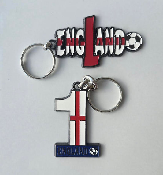 PREMIUM ENGLAND KEYRING  -  PACK OF 12