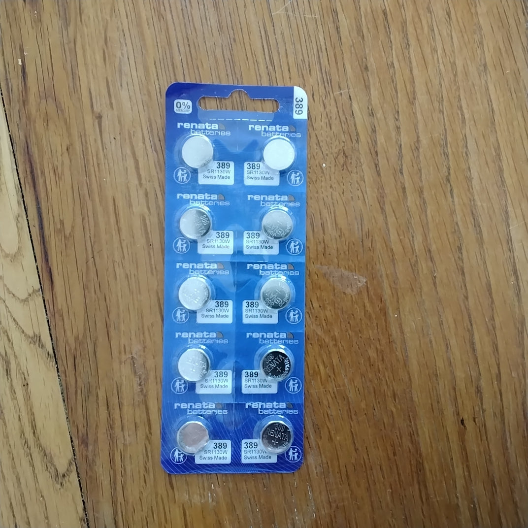 389 RENATA WATCH BATTERIES