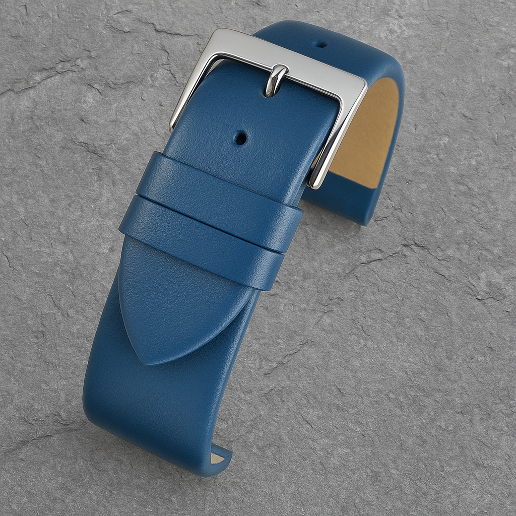 BLUE CALF WATCH STRAPS (S) W103/20  -  20mm