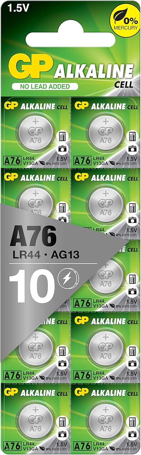 LR44  -  GP ALKALINE x10