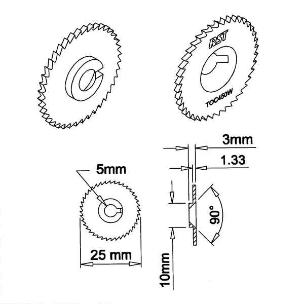 LANCER PLUS WARD CUTTER -  TOC450W