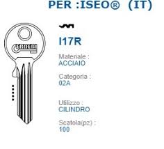 ISEO  -  117R ERREBI F3
