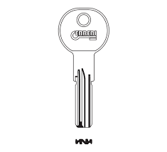 ISEO DIMPLE KEY  -  IE14 SILCA