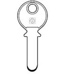 KABA  DIMPLE KEY  -  KA2 SILCA