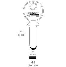 KABA  DIMPLE KEY  -  KA2 SILCA