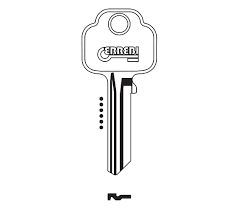 UNION  -  UN28D 5 PIN ERREBI PASS KEY  -  JMA UN-7D  -  SILCA UNI 31