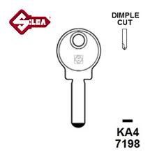 KABA  DIMPLE KEY  -  KA4 SILCA