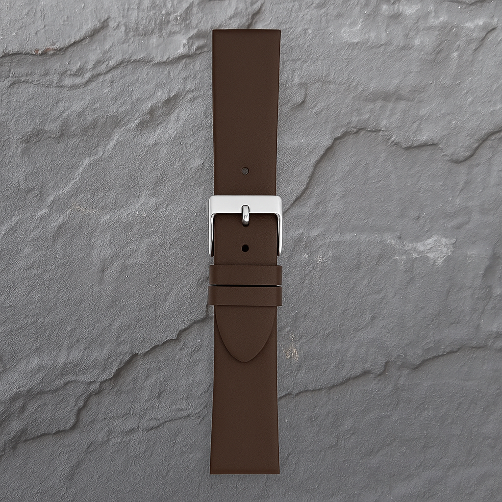 BROWN CALF WATCH STRAPS (S) W105/18  -  18mm