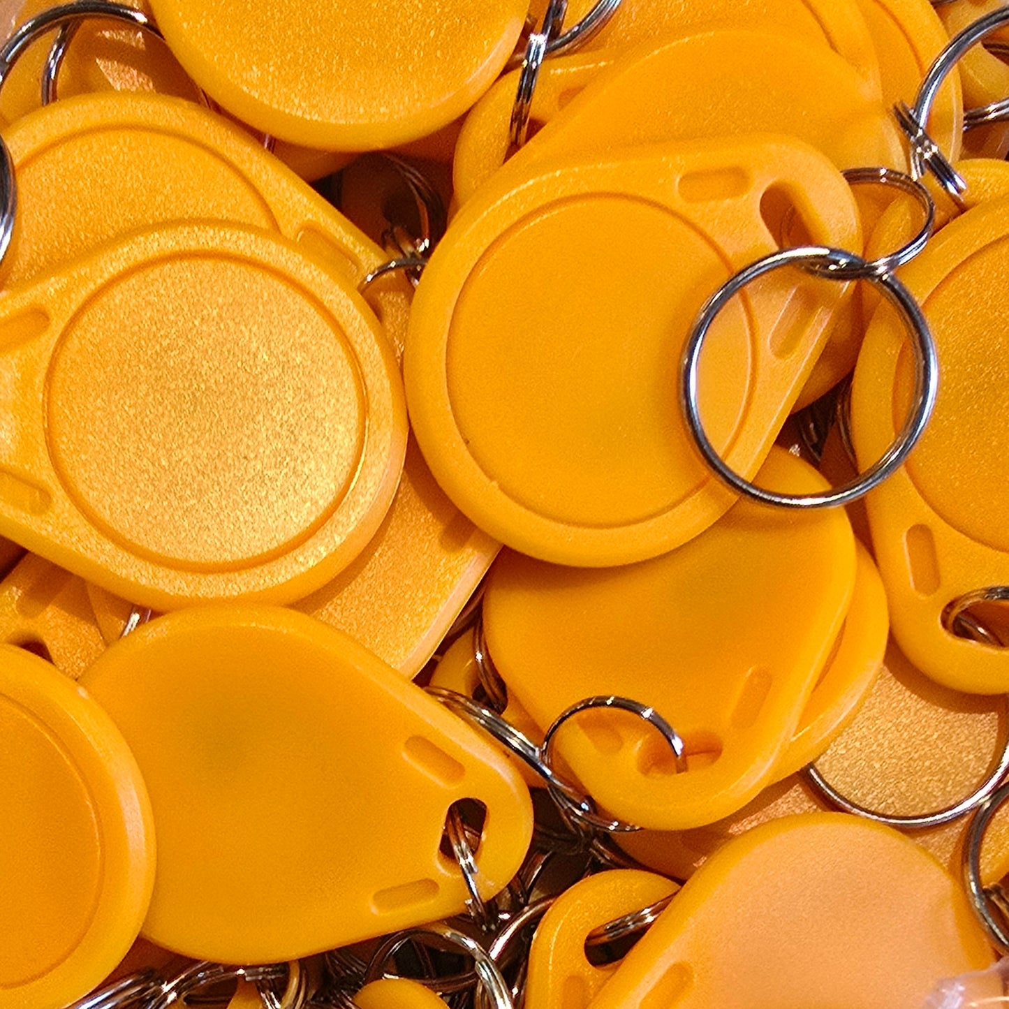 KEY FOB  ORANGE  -  DOOR ENTRY TAG  -  T5577