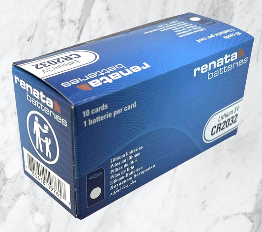 CR2032 CELL BATTERY 3V  -  BOX OF 10