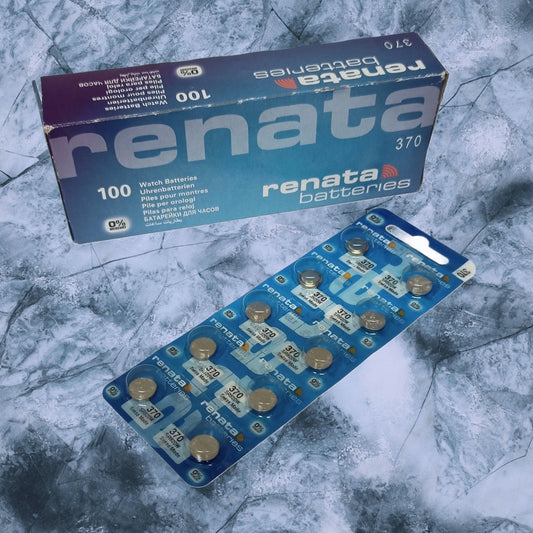 370 WATCH BATTERY x10  -  SWISSMADE