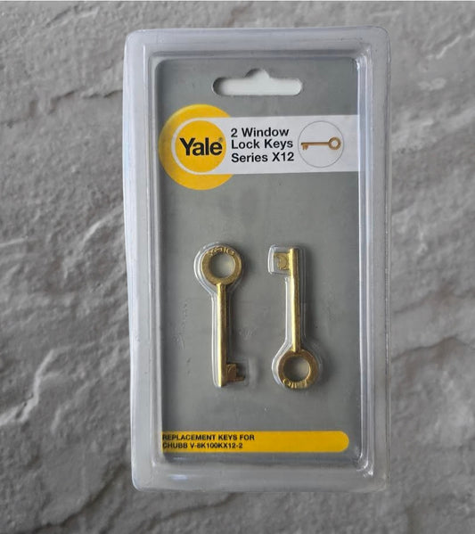 YALE WINDOW KEYS SERIES X12