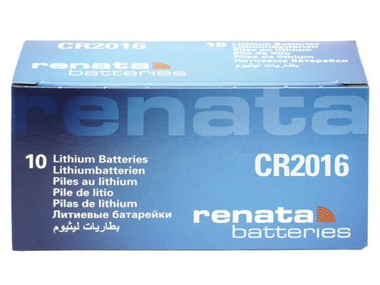 CR2016 CELL BATTERY 3V  -  BOX OF 10