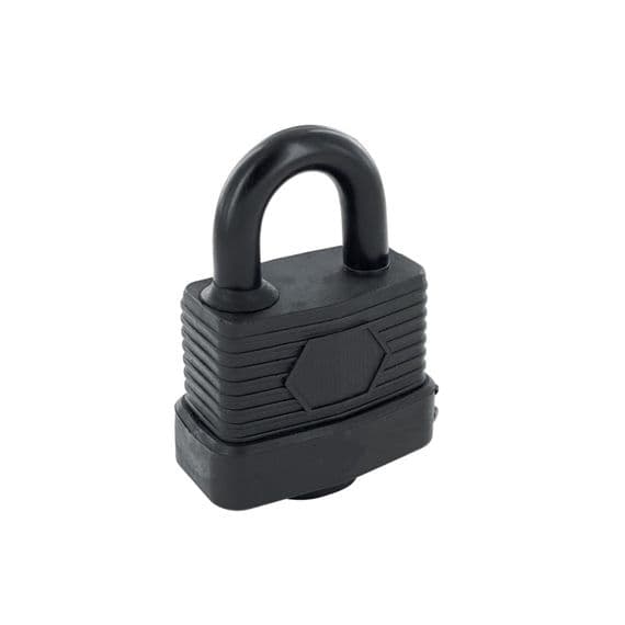 SECURIT WEATHER RESISTANT PADLOCK CARDED  65MM -  S1168